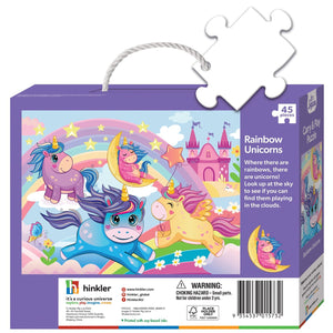Parragon Carry & Play Rainbow Unicorns | The Mom Store - Puzzles