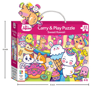 Parragon Carry & Play Sweet Kawaii | The Mom Store - Puzzles