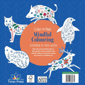 Parragon Colour Me Calm Claws & Paws | The Mom Store - Coloring Book