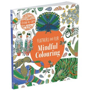 Parragon Colour Me Calm Feathers & Fur | The Mom Store - Activity Book