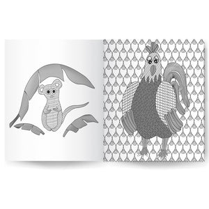 Parragon Colour Me Calm Feathers & Fur | The Mom Store - Activity Book