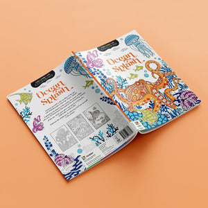 Parragon Colouring Ocean Splash | The Mom Store - Coloring Book