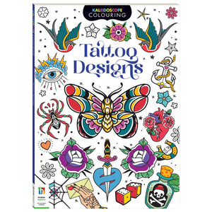 Parragon Colouring Tattoo Designs | The Mom Store - Coloring Book