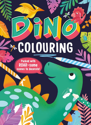 Parragon Dino Colouring Awesome Colouring 4 | The Mom Store - Colouring Book