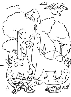 Parragon Dino Colouring Awesome Colouring 4 | The Mom Store - Colouring Book