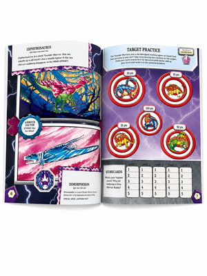 Parragon Dino Warriors Thunder Sticker Book - Activity Book