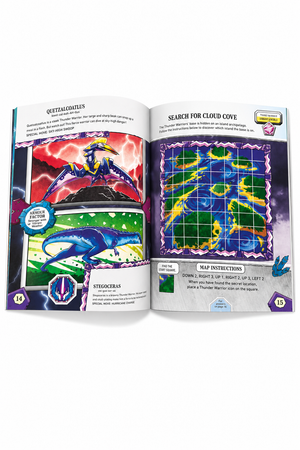 Parragon Dino Warriors Thunder Sticker Book - Activity Book
