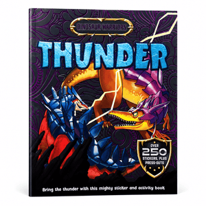 Parragon Dino Warriors Thunder Sticker Book - Activity Book