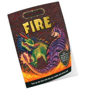 Parragon Dinosaur Warriors Fire | The Mom Store - Activity Book