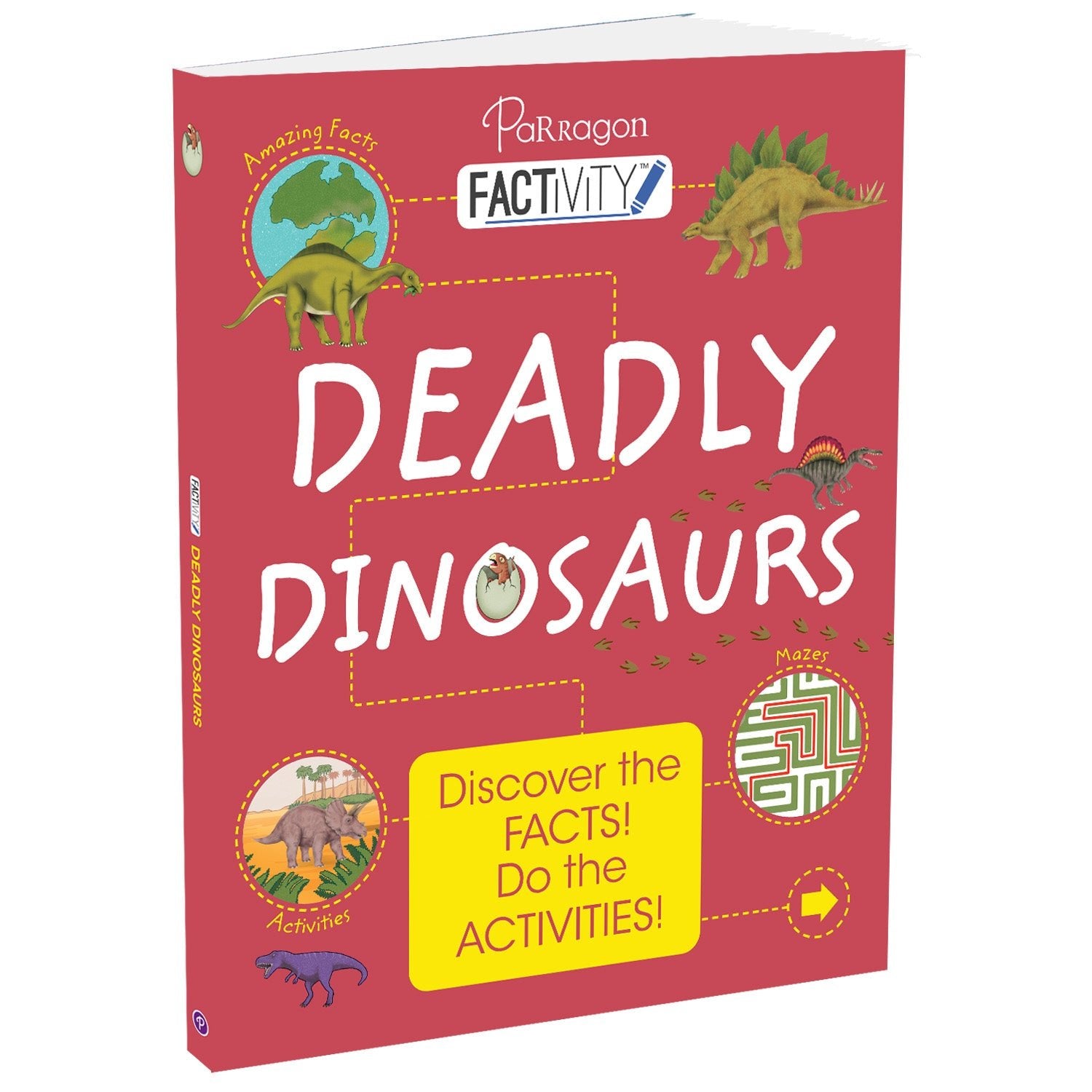 Parragon Factivity Deadly Dinosaurs | The Mom Store - Reference Book
