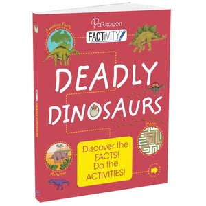 Parragon Factivity Deadly Dinosaurs | The Mom Store - Reference Book