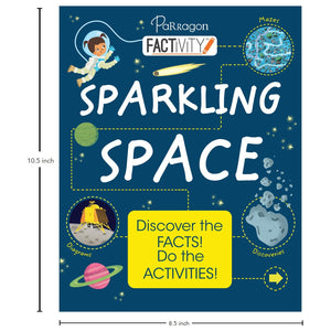 Parragon Factivity Sparkling Space | The Mom Store - Reference Book