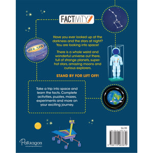 Parragon Factivity Sparkling Space | The Mom Store - Reference Book