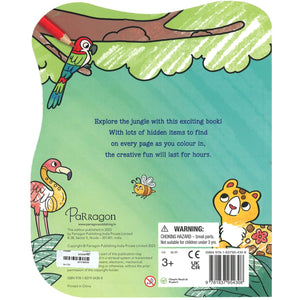 Parragon Find and Colour Jungle | The Mom Store - Activity Book