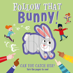 Parragon Follow That Bunny Pull-the-Tabs | The Mom Store - Story Book