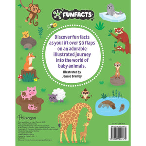 Parragon FunFacts Baby Animals Board Book | The Mom Store - Early Learning Book