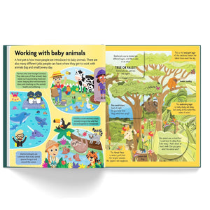 Parragon FunFacts Baby Animals Board Book | The Mom Store - Early Learning Book
