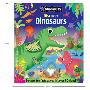 Parragon FunFacts Discover Dinosaurs Board Book | The Mom Store - Early Learning Book