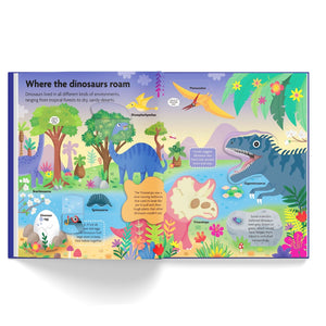 Parragon FunFacts Discover Dinosaurs Board Book | The Mom Store - Early Learning Book