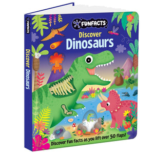 Parragon FunFacts Discover Dinosaurs Board Book | The Mom Store - Early Learning Book