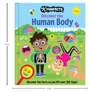 Parragon FunFacts Human Body Board Book | The Mom Store - Early Learning Book