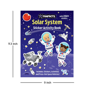 Parragon FunFacts Solar System Stickers | The Mom Store - Activity Book