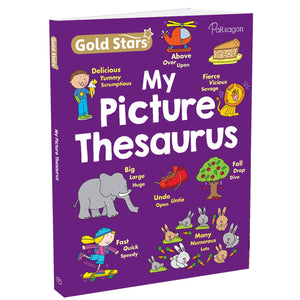 Parragon Goldstars My Picture Thesaurus | The Mom Store - Reference Book