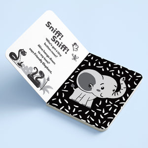 Parragon High Contrast Hello Baby Mirror Book | The Mom Store - Early Learning Book