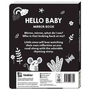 Parragon High Contrast Hello Baby Mirror Book | The Mom Store - Early Learning Book