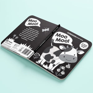 Parragon High Contrast Moo Moo Board Book | The Mom Store - Early Learning Book