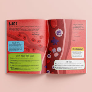 Parragon Know & Glow Human Body Activities | The Mom Store - Activity Book