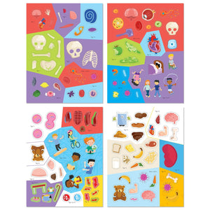 Parragon Know & Glow Human Body Activities | The Mom Store - Activity Book