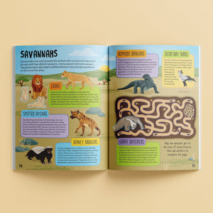 Parragon Know & Glow Predator Activities | The Mom Store - Activity Book