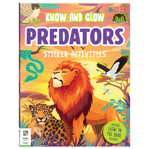 Parragon Know & Glow Predator Activities | The Mom Store - Activity Book
