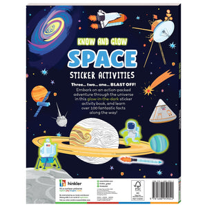 Parragon Know & Glow Space Activities | The Mom Store - Activity Book