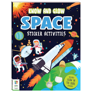 Parragon Know & Glow Space Activities | The Mom Store - Activity Book