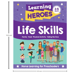 Parragon Learning Heroes Life Skills | The Mom Store - Early Learning Book