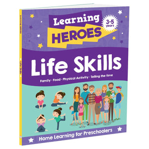 Parragon Learning Heroes Life Skills | The Mom Store - Early Learning Book