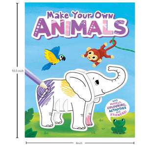 Parragon Make Your Own Animals | The Mom Store - Activity Book