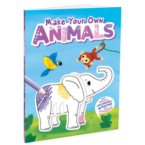Parragon Make Your Own Animals | The Mom Store - Activity Book