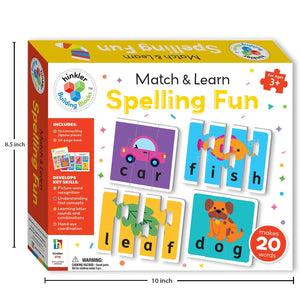 Parragon Match & Learn Spelling Fun | The Mom Store - Puzzles