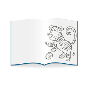 Parragon My Big Blue Book of Colouring | The Mom Store - Coloring Book