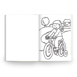 Parragon My Bold Red Book of Colouring |For Kids 3–6 Years | 32 Large and Simple Pictures to Colour - Coloring Book