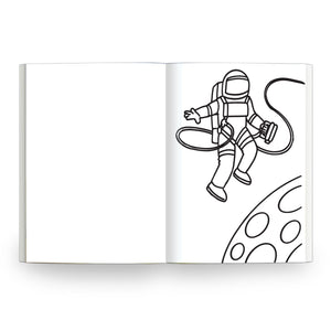 Parragon My Bright Blue Book of Colouring |For Kids 3–6 Years | 32 Large and Simple Pictures to Colour - Coloring Book