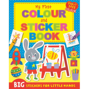 Parragon My First Colour and Sticker Book | The Mom Store - Activity Book
