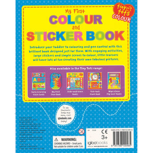 Parragon My First Colour and Sticker Book | The Mom Store - Activity Book