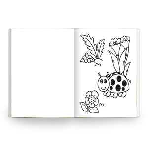 Parragon My Sunny Yellow Book of Colouring |For Kids 3–6 Years | 32 Large and Simple Pictures to Colour - Coloring Book