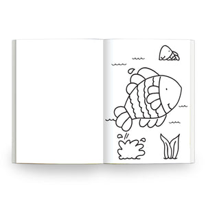 Parragon My Wild Green Book of Colouring |For Kids 3–6 Years | 32 Large and Simple Pictures to Colour - Coloring Book