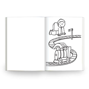 Parragon My Wild Green Book of Colouring |For Kids 3–6 Years | 32 Large and Simple Pictures to Colour - Coloring Book