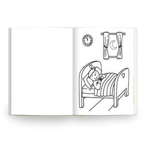 Parragon My Wild Green Book of Colouring |For Kids 3–6 Years | 32 Large and Simple Pictures to Colour - Coloring Book